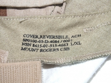 Preview: US Army Helmbezug wendbar Helm,Woodland,DCU,Irak,Afganistan,US